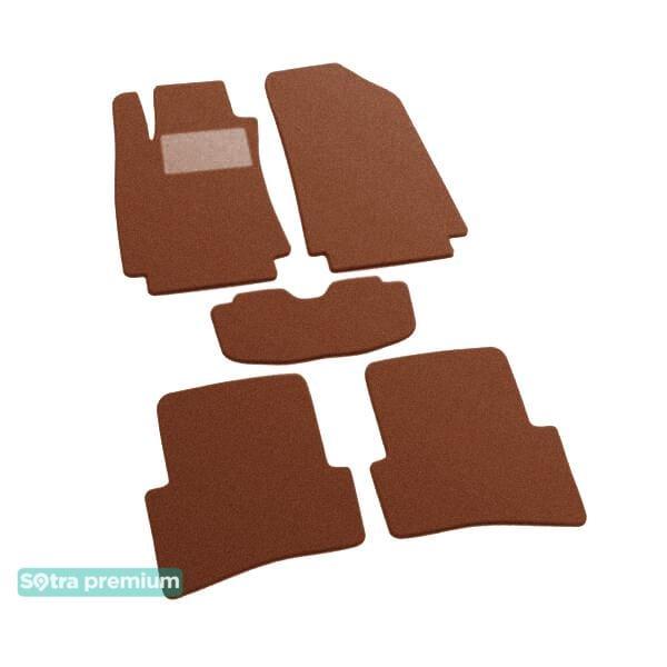 Sotra 06678-CH-TERRA Interior mats Sotra two-layer terracotta for Renault Clio (2005-2014), set 06678CHTERRA: Buy near me in Poland at 2407.PL - Good price!
