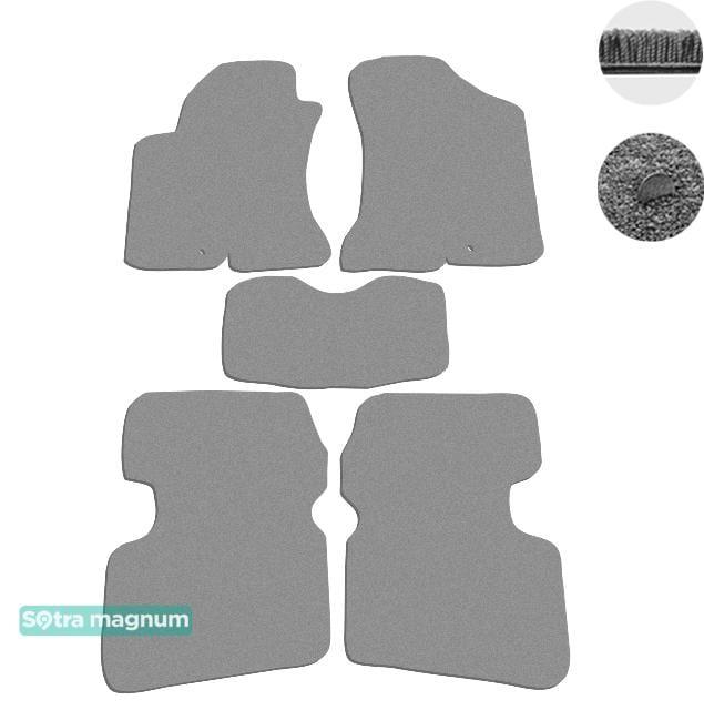 Sotra 06685-MG20-GREY Interior mats Sotra two-layer gray for KIA Cee'd (2006-2012), set 06685MG20GREY: Buy near me in Poland at 2407.PL - Good price!