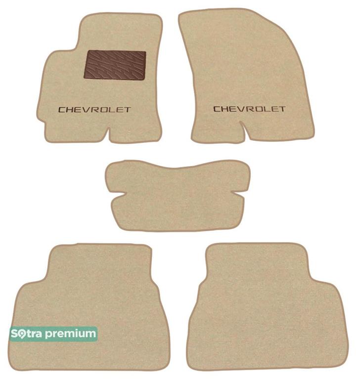 Sotra 06691-CH-BEIGE Interior mats Sotra two-layer beige for Chevrolet Epica (2006-2015), set 06691CHBEIGE: Buy near me in Poland at 2407.PL - Good price!