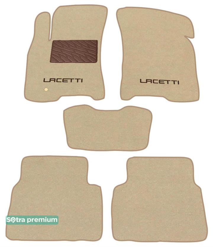 Sotra 06692-CH-BEIGE Interior mats Sotra two-layer beige for Chevrolet Lacetti / nubira (2004-2011), set 06692CHBEIGE: Buy near me in Poland at 2407.PL - Good price!