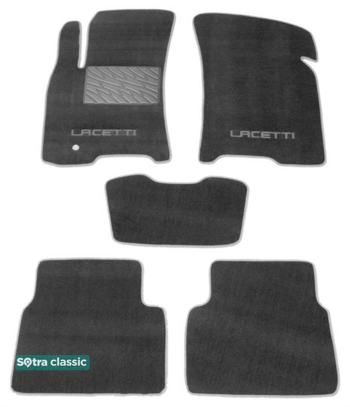 Sotra 06692-GD-GREY Interior mats Sotra two-layer gray for Chevrolet Lacetti / nubira (2004-2011), set 06692GDGREY: Buy near me in Poland at 2407.PL - Good price!