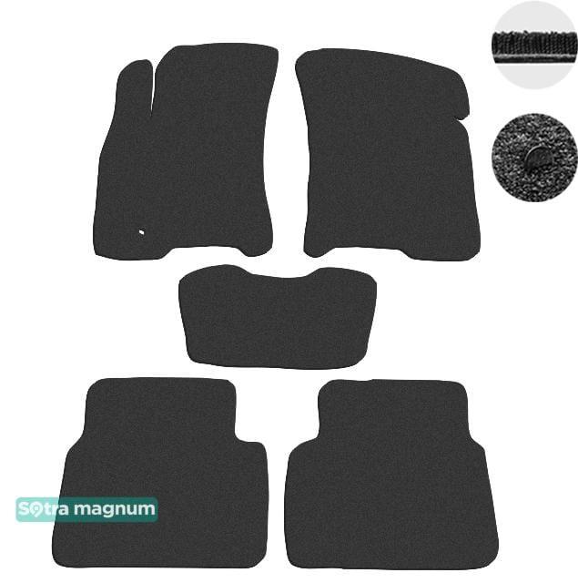 Sotra 06692-MG15-BLACK Interior mats Sotra two-layer black for Chevrolet Lacetti / nubira (2004-2011), set 06692MG15BLACK: Buy near me in Poland at 2407.PL - Good price!