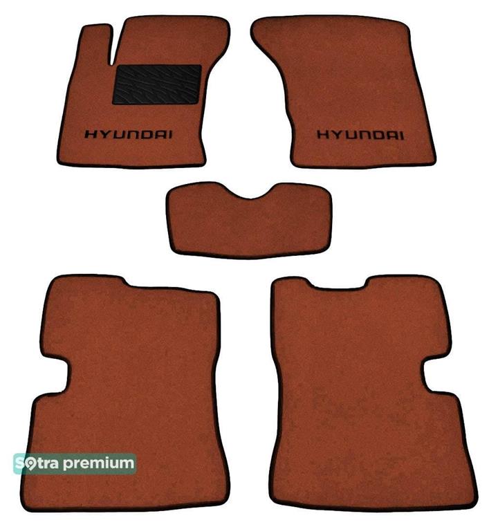 Sotra 06693-CH-TERRA Interior mats Sotra two-layer terracotta for Hyundai Getz (2002-2005), set 06693CHTERRA: Buy near me in Poland at 2407.PL - Good price!