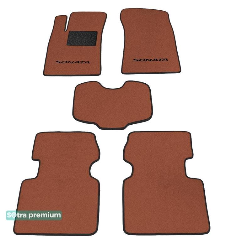 Sotra 06697-CH-TERRA Interior mats Sotra two-layer terracotta for Hyundai Sonata (2004-2009), set 06697CHTERRA: Buy near me in Poland at 2407.PL - Good price!