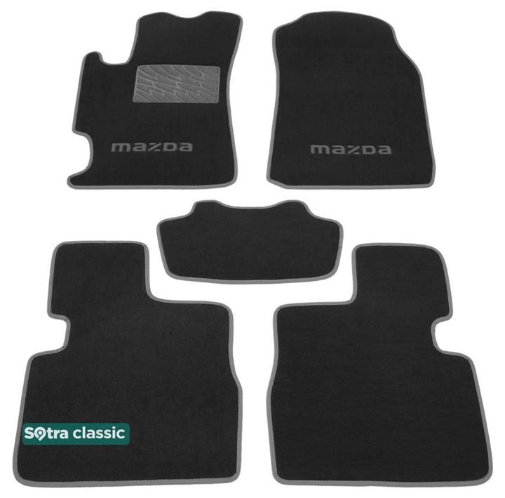 Sotra 06705-GD-GREY Interior mats Sotra two-layer gray for Mazda 6 (2002-2007), set 06705GDGREY: Buy near me at 2407.PL in Poland at an Affordable price!
