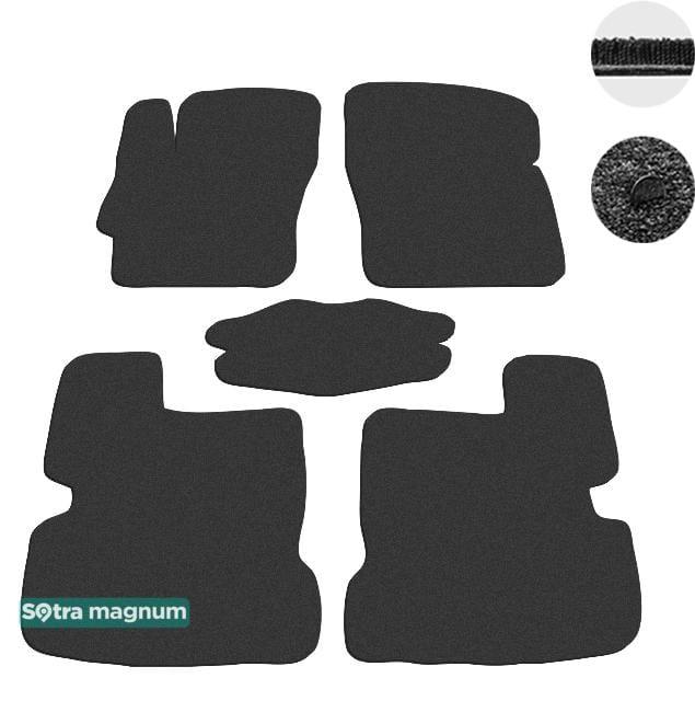 Sotra 06706-MG15-BLACK Interior mats Sotra two-layer black for Mazda 3 (2004-2008), set 06706MG15BLACK: Buy near me at 2407.PL in Poland at an Affordable price!