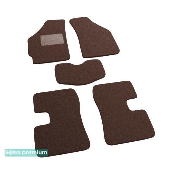 Sotra 06708-CH-CHOCO Interior mats Sotra two-layer brown for Chery Qq / s11 (2003-), set 06708CHCHOCO: Buy near me in Poland at 2407.PL - Good price!