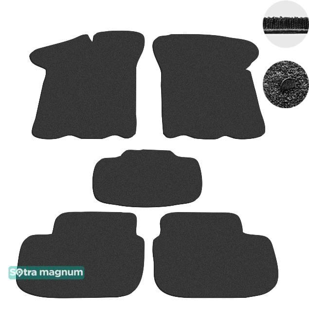 Sotra 06710-MG15-BLACK Interior mats Sotra two-layer black for VAZ (Lada) 2108 / 21099 (1990-2012), set 06710MG15BLACK: Buy near me at 2407.PL in Poland at an Affordable price!