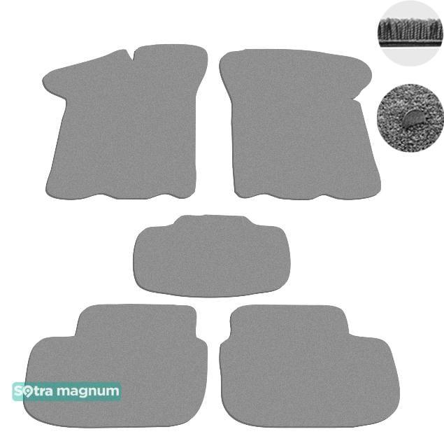 Sotra 06710-MG20-GREY Interior mats Sotra two-layer gray for VAZ (Lada) 2108 / 21099 (1990-2012), set 06710MG20GREY: Buy near me at 2407.PL in Poland at an Affordable price!