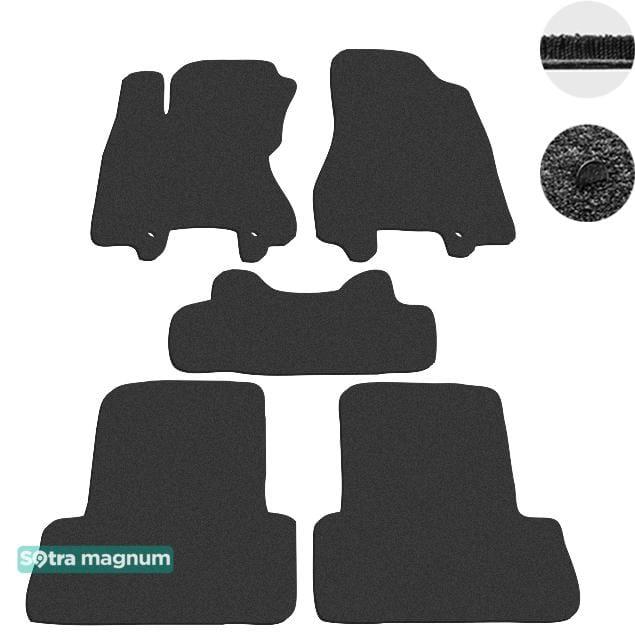 Sotra 06722-MG15-BLACK Interior mats Sotra two-layer black for Nissan X-trail (2007-2013), set 06722MG15BLACK: Buy near me in Poland at 2407.PL - Good price!