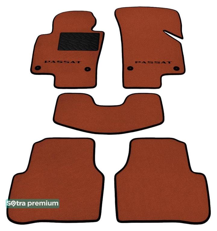 Sotra 06725-CH-TERRA Dywaniki do salony pasażerskiego Sotra dwuwarstwowy terakota dla Volkswagen Passat (2005-2009), zestaw 06725CHTERRA: Dobra cena w Polsce na 2407.PL - Kup Teraz!