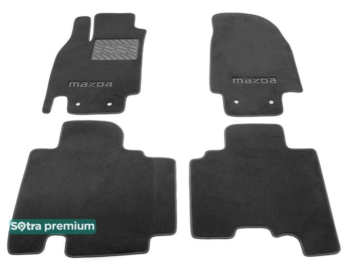 Sotra 06727-CH-GREY Interior mats Sotra two-layer gray for Mazda Cx-9 (2007-2015), set 06727CHGREY: Buy near me in Poland at 2407.PL - Good price!