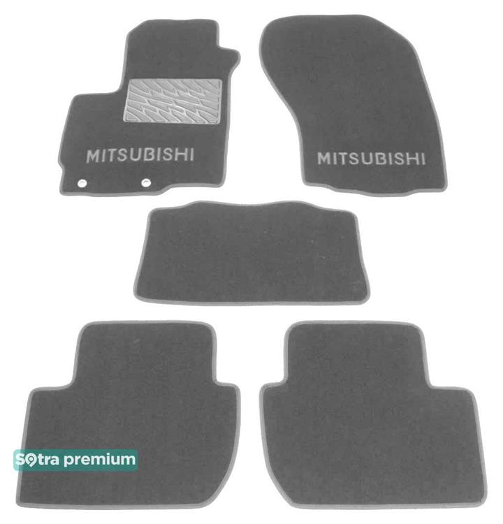 Sotra 06728-CH-GREY Interior mats Sotra two-layer gray for Mitsubishi Outlander (2007-2012), set 06728CHGREY: Buy near me in Poland at 2407.PL - Good price!
