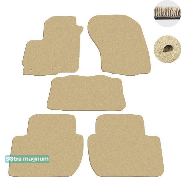 Sotra 06728-MG20-BEIGE Interior mats Sotra two-layer beige for Mitsubishi Outlander (2007-2012), set 06728MG20BEIGE: Buy near me in Poland at 2407.PL - Good price!