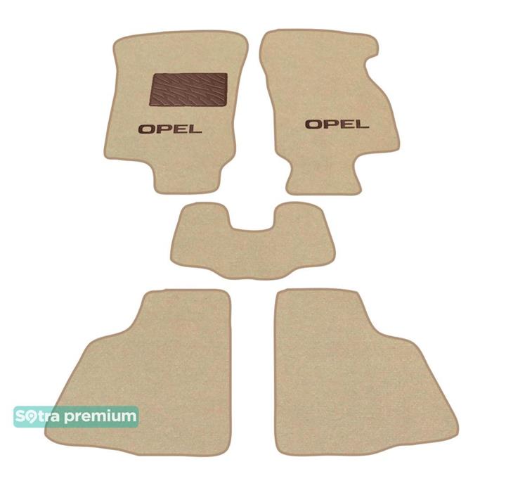 Sotra 06729-CH-BEIGE Interior mats Sotra two-layer beige for Opel Astra g (1998-2009), set 06729CHBEIGE: Buy near me in Poland at 2407.PL - Good price!