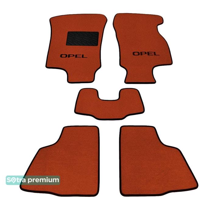 Sotra 06729-CH-TERRA Interior mats Sotra two-layer terracotta for Opel Astra g (1998-2009), set 06729CHTERRA: Buy near me in Poland at 2407.PL - Good price!