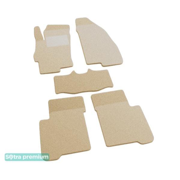 Sotra 06735-CH-BEIGE Interior mats Sotra two-layer beige for Fiat Linea (2007-2015), set 06735CHBEIGE: Buy near me in Poland at 2407.PL - Good price!