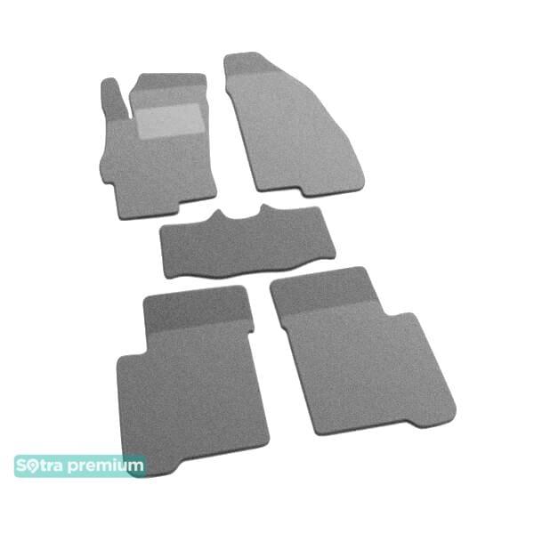 Sotra 06735-CH-GREY Interior mats Sotra two-layer gray for Fiat Linea (2007-2015), set 06735CHGREY: Buy near me in Poland at 2407.PL - Good price!
