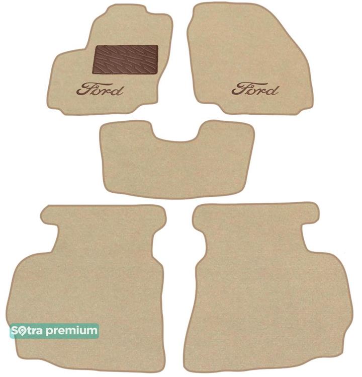 Sotra 06758-CH-BEIGE Interior mats Sotra two-layer beige for Ford Mondeo (2007-2011), set 06758CHBEIGE: Buy near me in Poland at 2407.PL - Good price!