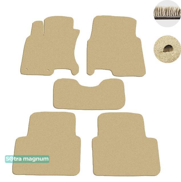 Sotra 06761-MG20-BEIGE Interior mats Sotra two-layer beige for Nissan Qashqai (2007-2013), set 06761MG20BEIGE: Buy near me in Poland at 2407.PL - Good price!