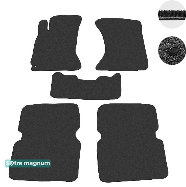 Sotra 06764-MG15-BLACK Interior mats Sotra two-layer black for Subaru Forester (2003-2007), set 06764MG15BLACK: Buy near me in Poland at 2407.PL - Good price!