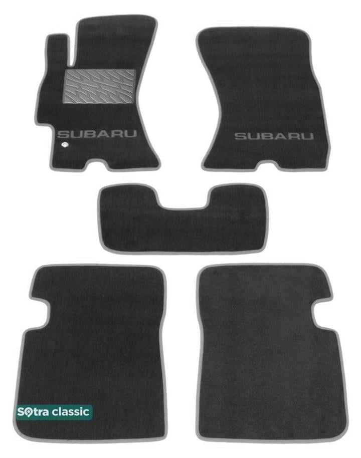 Sotra 06766-GD-GREY Interior mats Sotra Double layer gray for Subaru Legacy/Outback, set 06766GDGREY: Buy near me in Poland at 2407.PL - Good price!