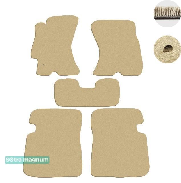 Sotra 06766-MG20-BEIGE Interior mats Sotra Double layer beige for Subaru Legacy/Outback, set 06766MG20BEIGE: Buy near me in Poland at 2407.PL - Good price!