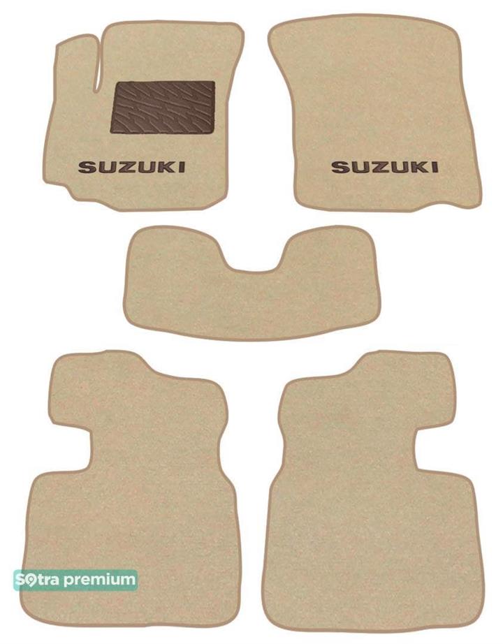 Sotra 06782-CH-BEIGE Interior mats Sotra two-layer beige for Suzuki Sx4 (2006-2014), set 06782CHBEIGE: Buy near me in Poland at 2407.PL - Good price!