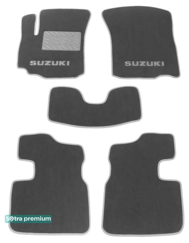 Sotra 06782-CH-GREY Interior mats Sotra two-layer gray for Suzuki Sx4 (2006-2014), set 06782CHGREY: Buy near me in Poland at 2407.PL - Good price!