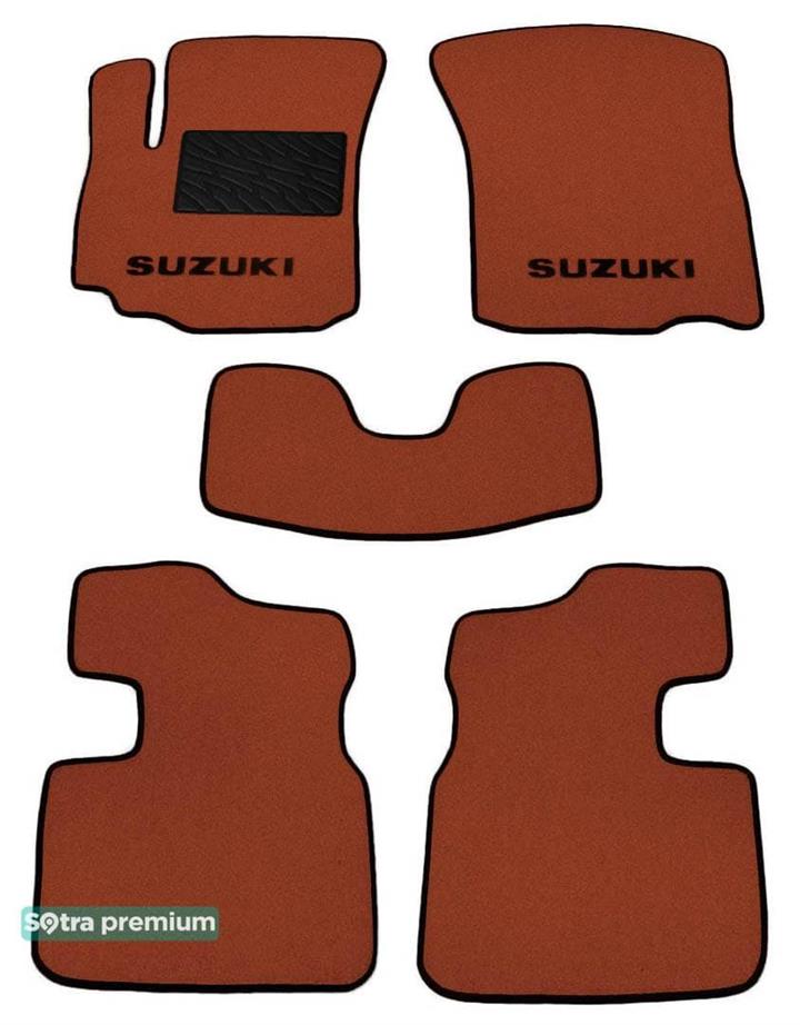 Sotra 06782-CH-TERRA Interior mats Sotra two-layer terracotta for Suzuki Sx4 (2006-2014), set 06782CHTERRA: Buy near me in Poland at 2407.PL - Good price!