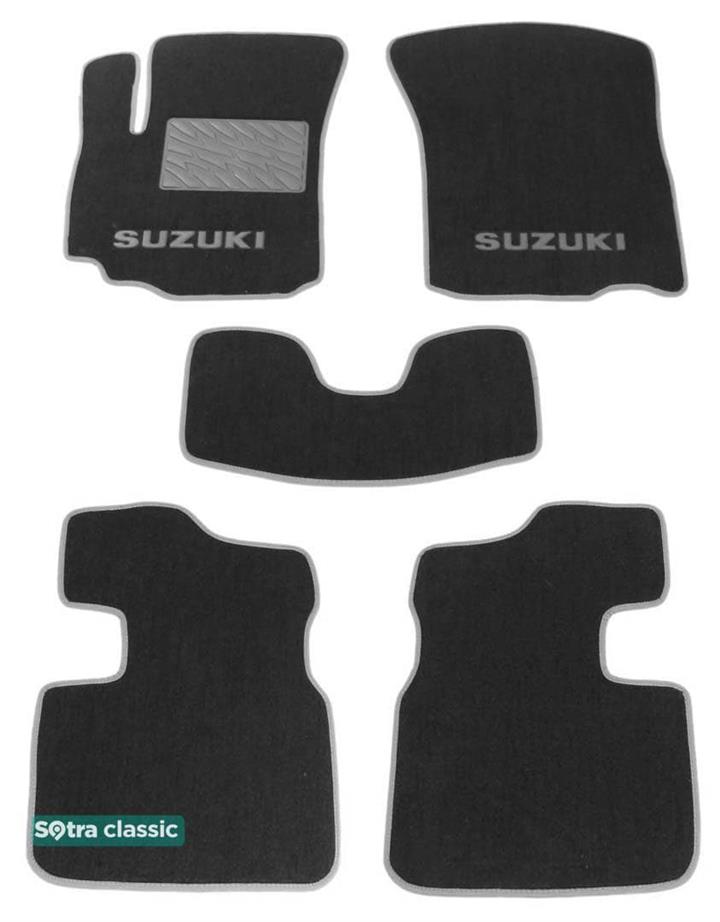 Sotra 06782-GD-GREY Interior mats Sotra two-layer gray for Suzuki Sx4 (2006-2014), set 06782GDGREY: Buy near me in Poland at 2407.PL - Good price!