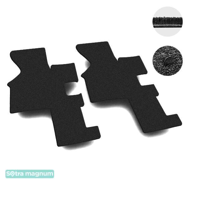 Sotra 06783-MG15-BLACK Interior mats Sotra two-layer black for Volkswagen Multivan (1990-2003), set 06783MG15BLACK: Buy near me at 2407.PL in Poland at an Affordable price!