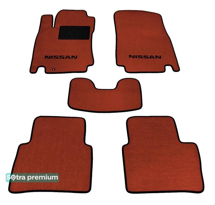 Sotra 06784-CH-TERRA Interior mats Sotra two-layer terracotta for Nissan Tiida (2005-2011), set 06784CHTERRA: Buy near me in Poland at 2407.PL - Good price!