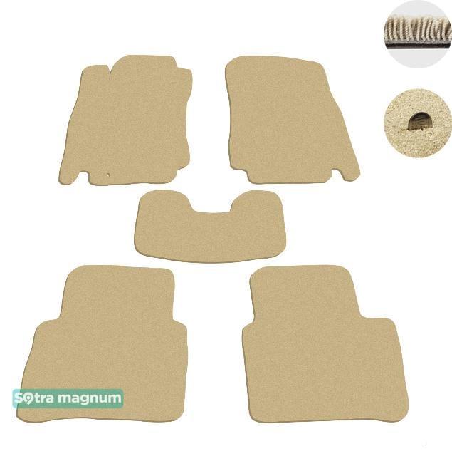 Sotra 06784-MG20-BEIGE Interior mats Sotra two-layer beige for Nissan Tiida (2005-2011), set 06784MG20BEIGE: Buy near me at 2407.PL in Poland at an Affordable price!