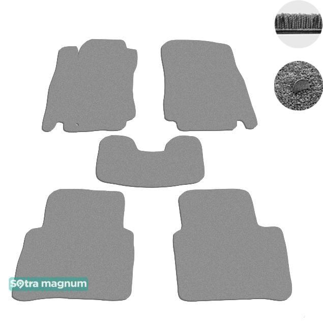Sotra 06784-MG20-GREY Interior mats Sotra two-layer gray for Nissan Tiida (2005-2011), set 06784MG20GREY: Buy near me in Poland at 2407.PL - Good price!