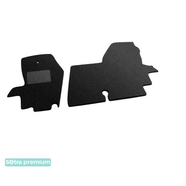 Sotra 06789-CH-BLACK Interior mats Sotra two-layer black for Renault Master (2003-2010), set 06789CHBLACK: Buy near me in Poland at 2407.PL - Good price!