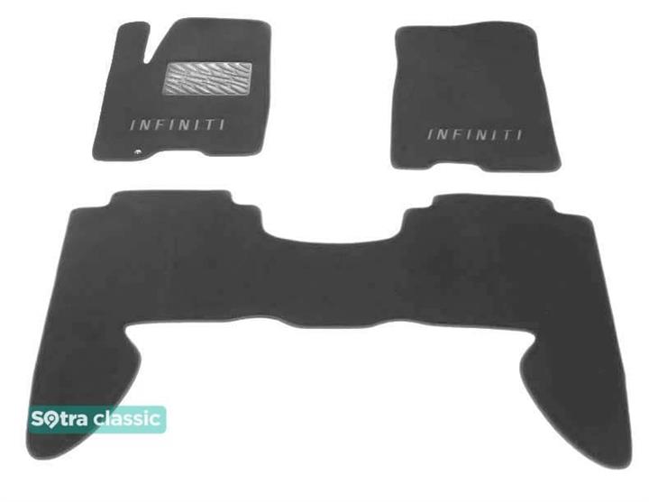 Sotra 06815-GD-GREY Interior mats Sotra two-layer gray for Infiniti Qx56 (2004-2010), set 06815GDGREY: Buy near me in Poland at 2407.PL - Good price!