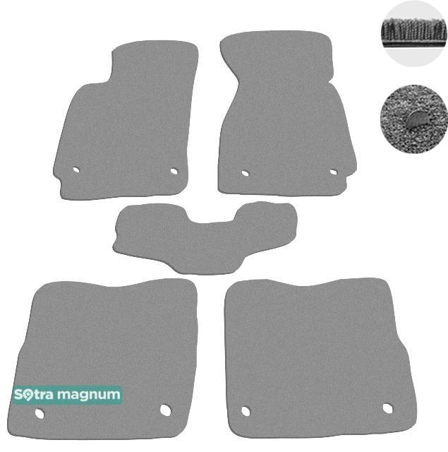 Sotra 06819-MG20-GREY Dywaniki do salony pasażerskiego Sotra dwuwarstwowy szary dla Skoda Superb (2001-2008), zestaw 06819MG20GREY: Dobra cena w Polsce na 2407.PL - Kup Teraz!