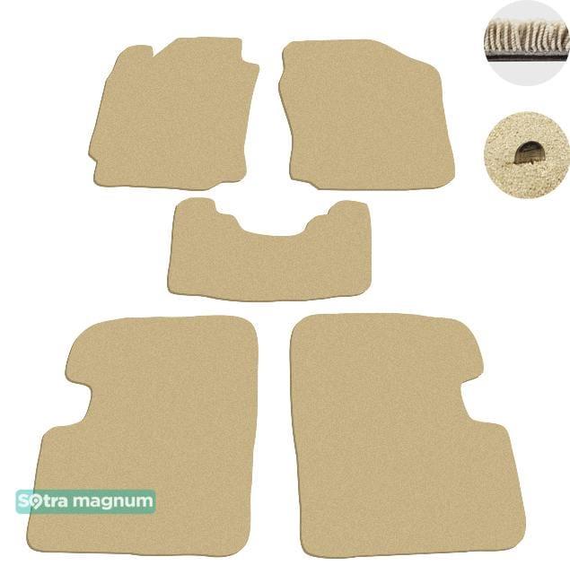 Sotra 06825-MG20-BEIGE Interior mats Sotra two-layer beige for Daihatsu Sirion / boon (2004-2010), set 06825MG20BEIGE: Buy near me in Poland at 2407.PL - Good price!
