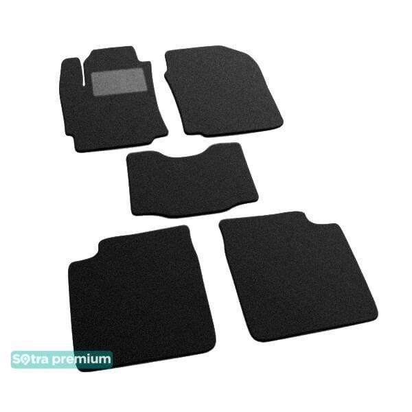 Sotra 06826-CH-BLACK Interior mats Sotra two-layer black for Daihatsu Materia (2006-2011), set 06826CHBLACK: Buy near me in Poland at 2407.PL - Good price!