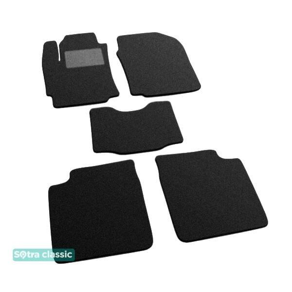 Sotra 06826-GD-BLACK Interior mats Sotra two-layer black for Daihatsu Materia (2006-2011), set 06826GDBLACK: Buy near me at 2407.PL in Poland at an Affordable price!