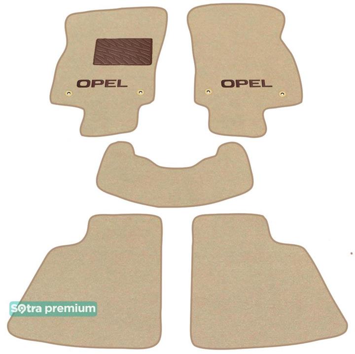 Sotra 06827-CH-BEIGE Interior mats Sotra two-layer beige for Opel Astra h (2004-2010), set 06827CHBEIGE: Buy near me at 2407.PL in Poland at an Affordable price!