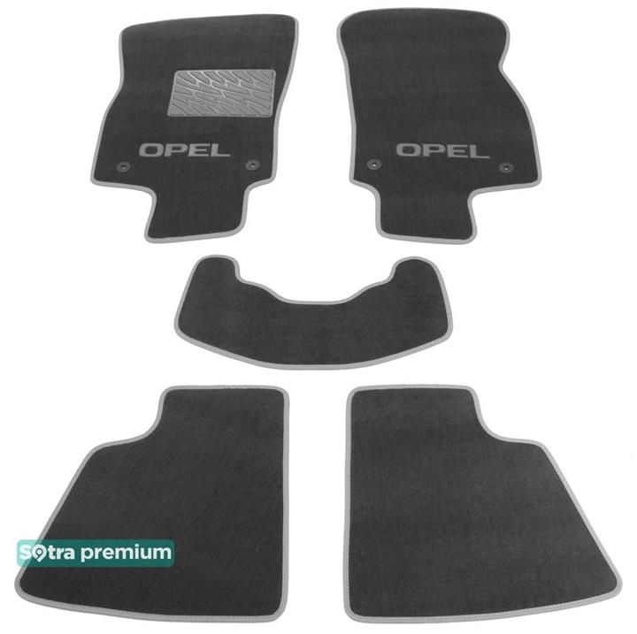 Sotra 06827-CH-GREY Interior mats Sotra two-layer gray for Opel Astra h (2004-2010), set 06827CHGREY: Buy near me in Poland at 2407.PL - Good price!