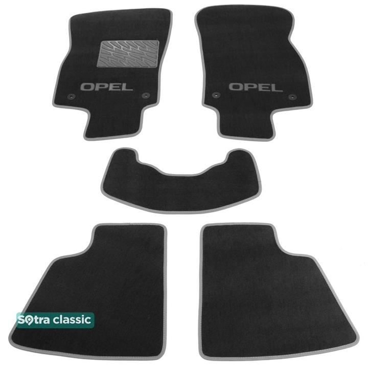 Sotra 06827-GD-GREY Interior mats Sotra two-layer gray for Opel Astra h (2004-2010), set 06827GDGREY: Buy near me in Poland at 2407.PL - Good price!