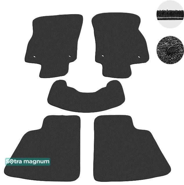Sotra 06827-MG15-BLACK Interior mats Sotra two-layer black for Opel Astra h (2004-2010), set 06827MG15BLACK: Buy near me in Poland at 2407.PL - Good price!
