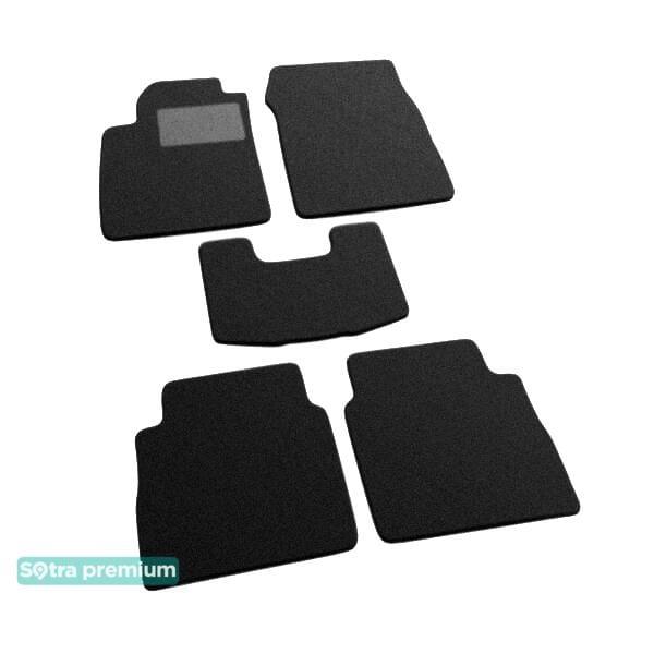 Sotra 06829-CH-BLACK Interior mats Sotra two-layer black for Opel Vectra c (2006-2008), set 06829CHBLACK: Buy near me in Poland at 2407.PL - Good price!