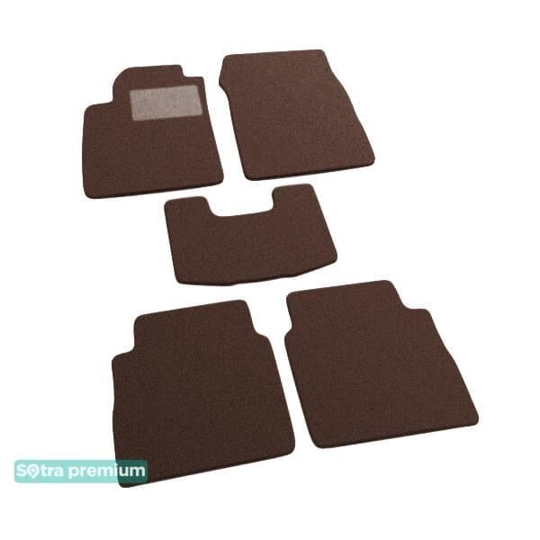 Sotra 06829-CH-CHOCO Interior mats Sotra two-layer brown for Opel Vectra c (2006-2008), set 06829CHCHOCO: Buy near me in Poland at 2407.PL - Good price!