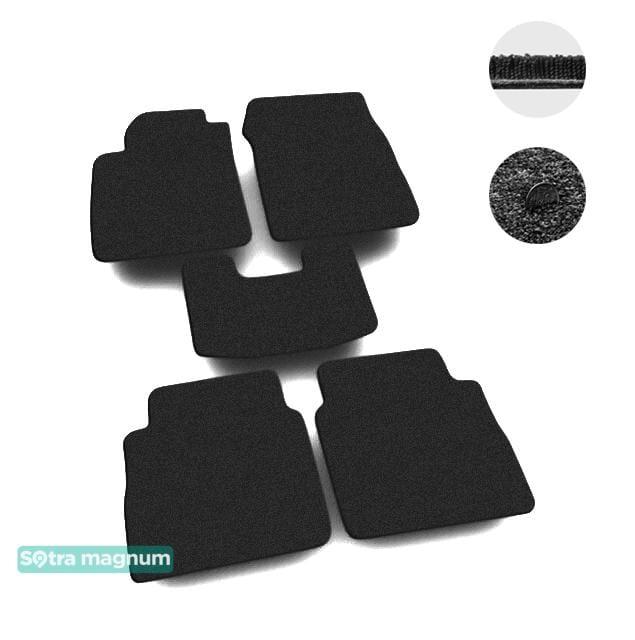 Sotra 06829-MG15-BLACK Interior mats Sotra two-layer black for Opel Vectra c (2006-2008), set 06829MG15BLACK: Buy near me in Poland at 2407.PL - Good price!