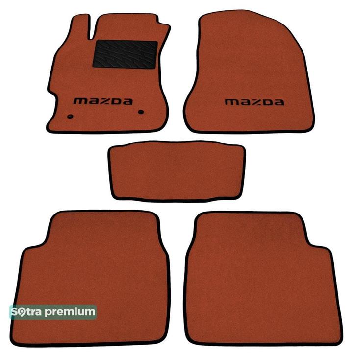 Sotra 06831-CH-TERRA Interior mats Sotra two-layer terracotta for Mazda 6 (2008-2012), set 06831CHTERRA: Buy near me in Poland at 2407.PL - Good price!