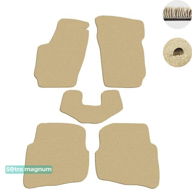 Sotra 06835-MG20-BEIGE Interior mats Sotra two-layer beige for Skoda Fabia (1999-2007), set 06835MG20BEIGE: Buy near me in Poland at 2407.PL - Good price!